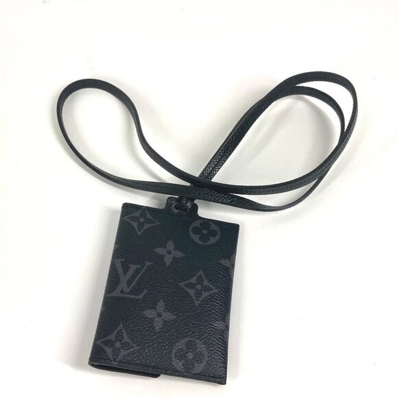 LOUIS VUITTON M83155 Taigalama Porte Cult - Strap-on Wallet with Strap Card Case - Picture 8 of 11